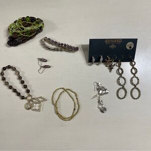 WHBM bracelet, Shyanne Earrings & other costume jewelry